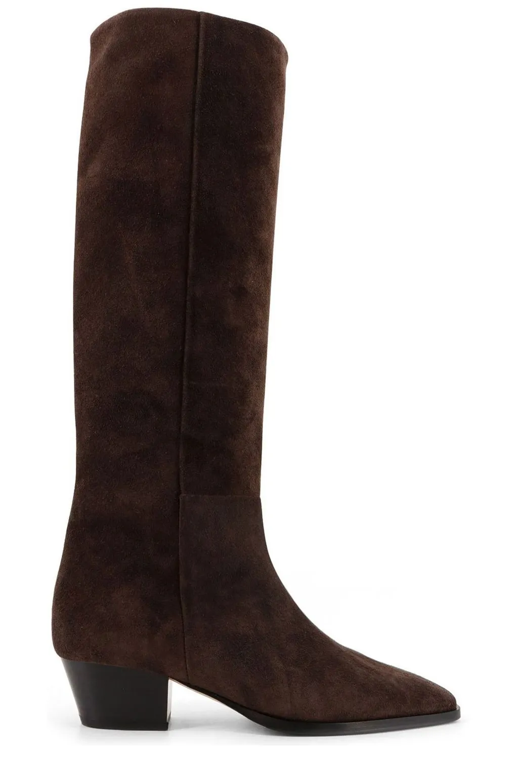 Knee-High Block-Heeled Boots