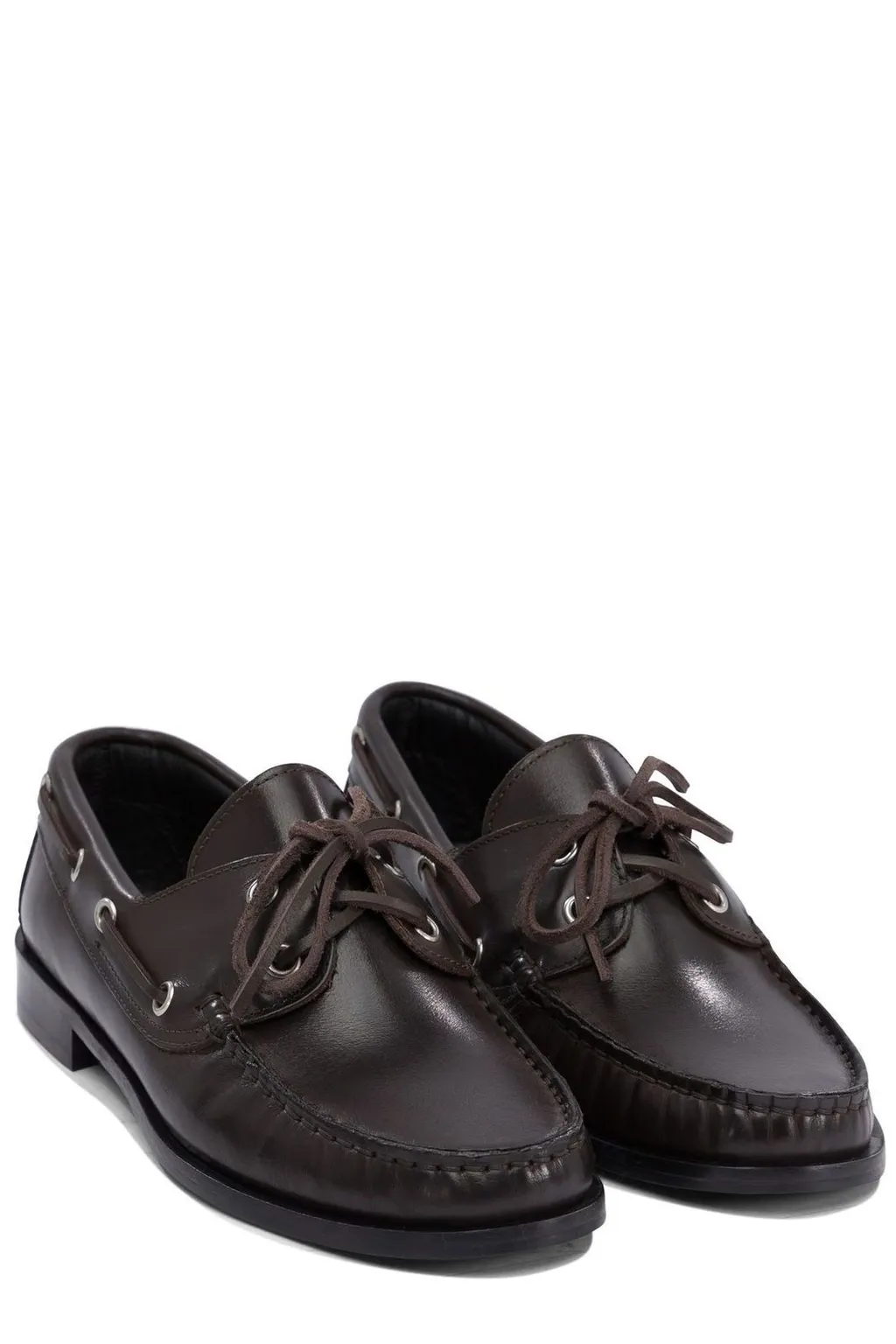Harris Round Toe Lace-Up Shoes