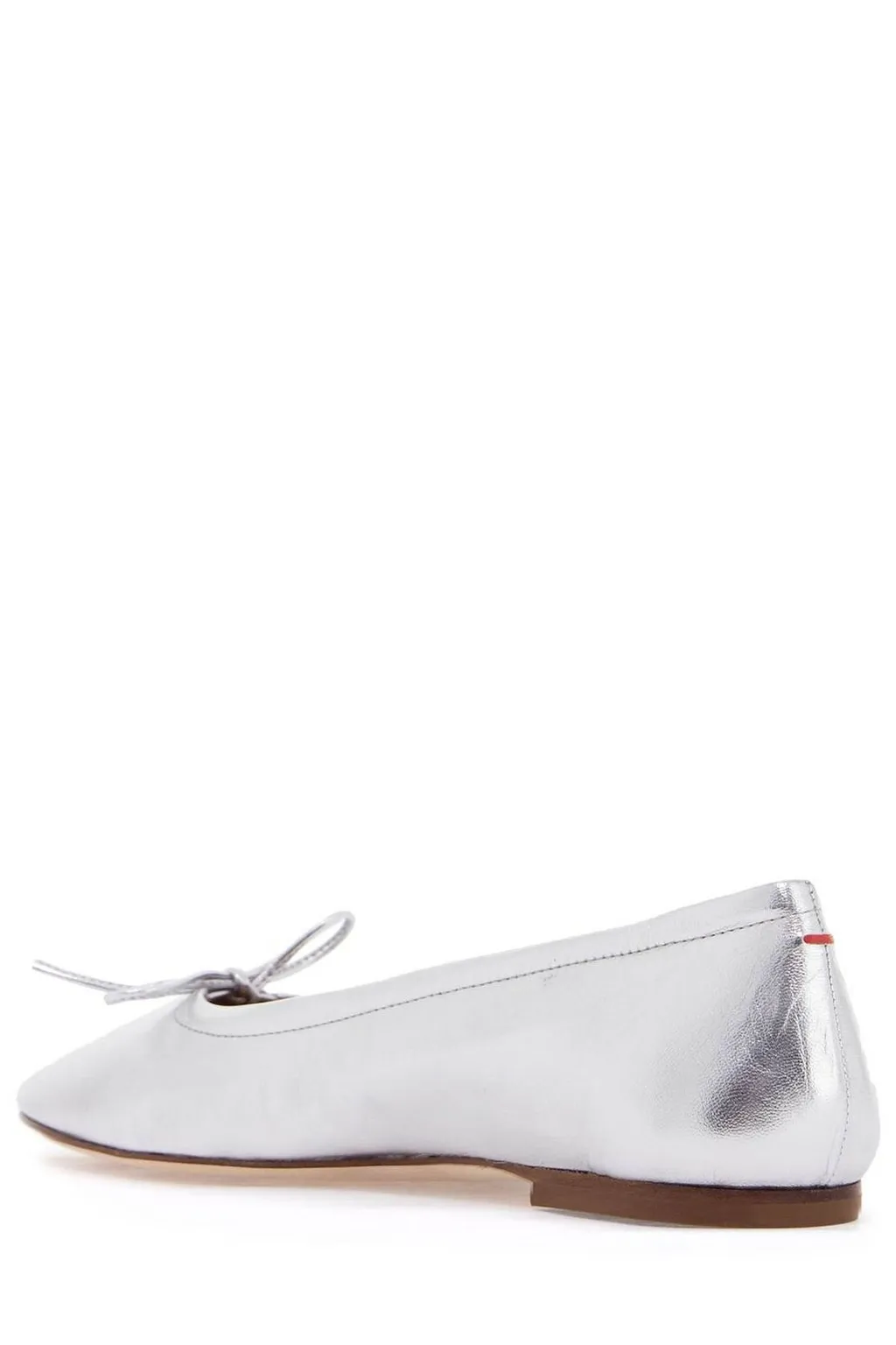 Delfina Bow-Detailed Ballet Flats
