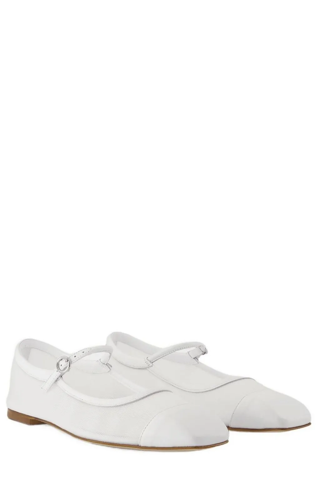 Uma Square Toe Mary Jane Flats