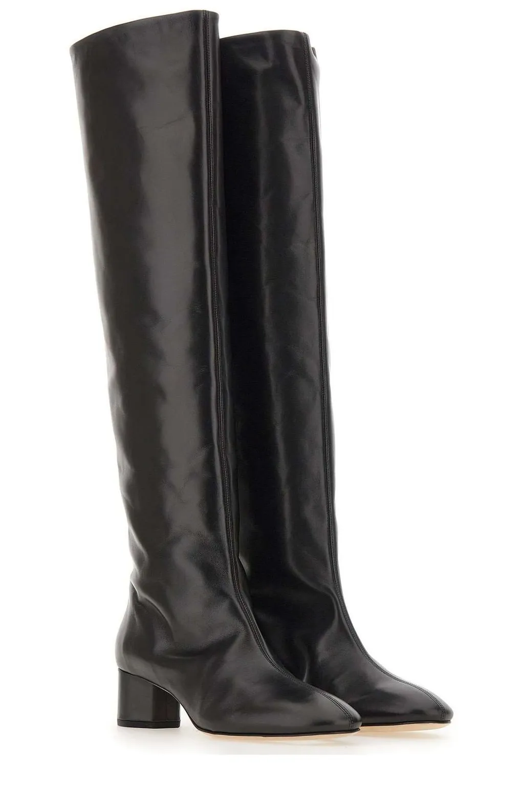 Willa Round Toe Block Heel Boots