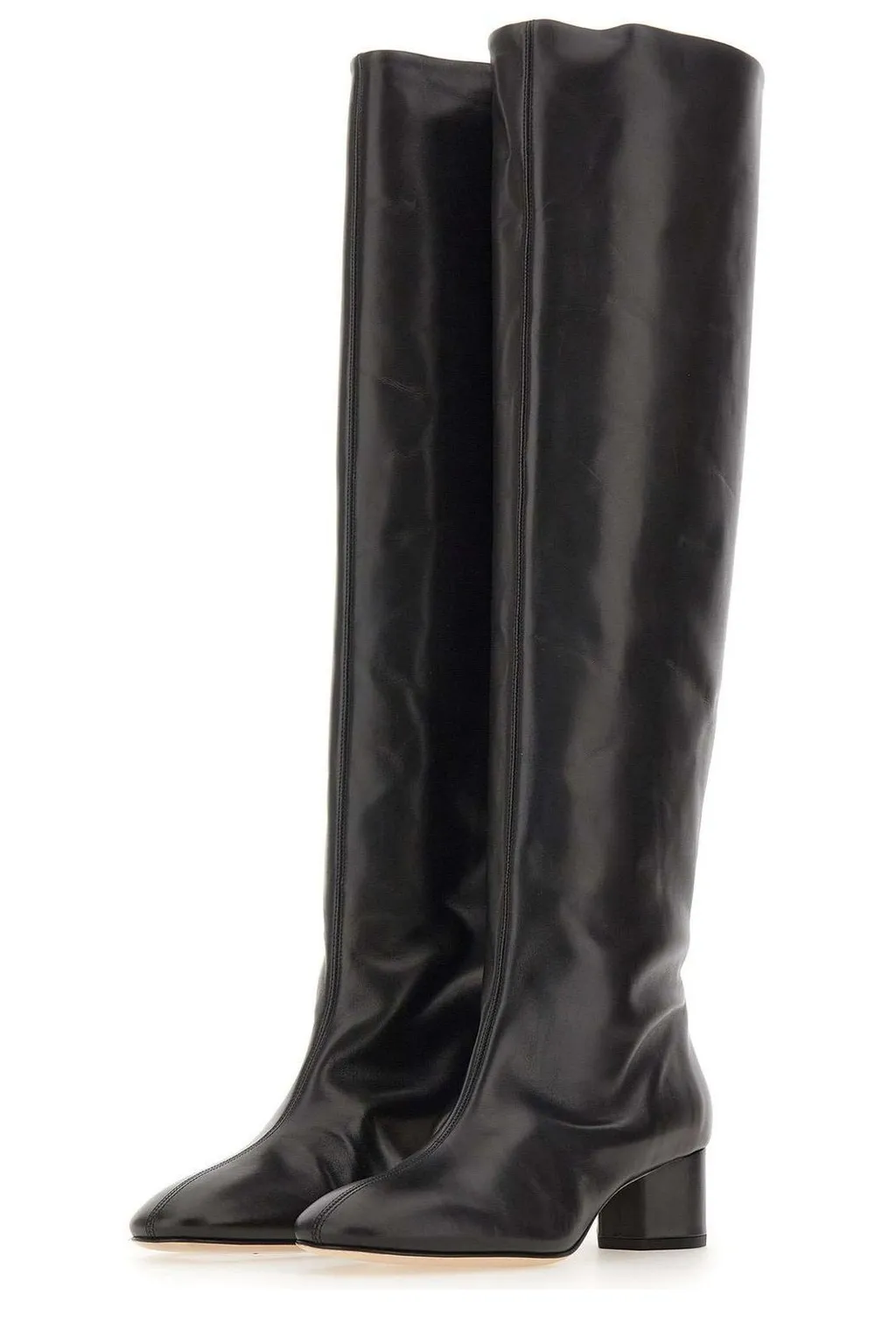Willa Round Toe Block Heel Boots