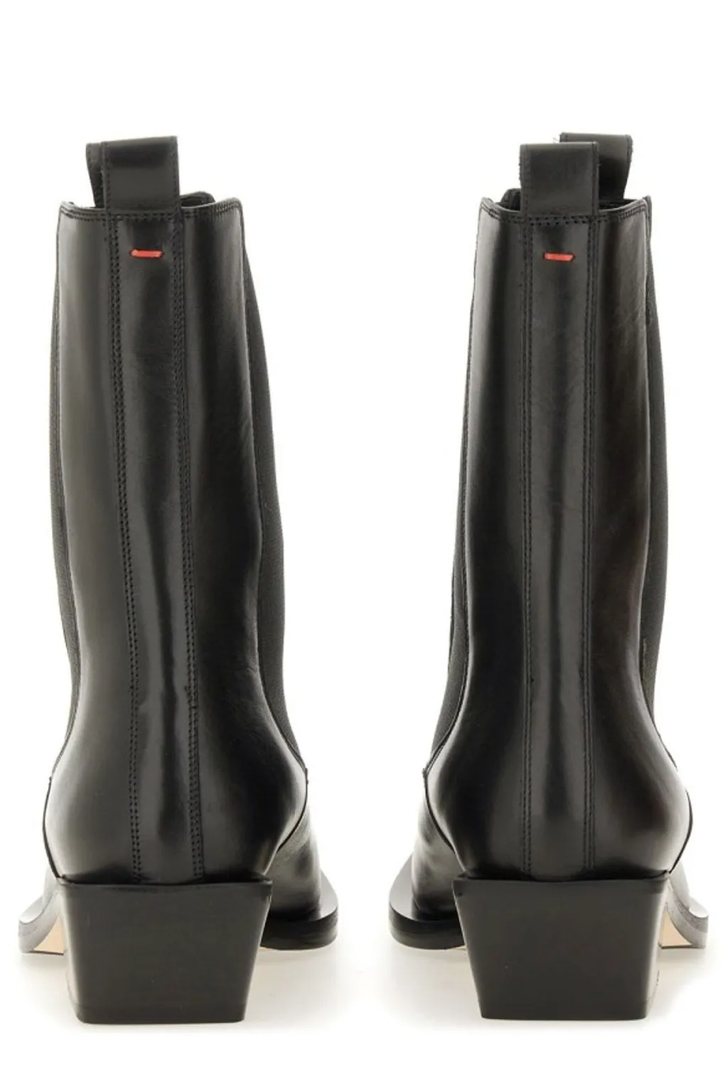 Round-Toe Ankle Boots