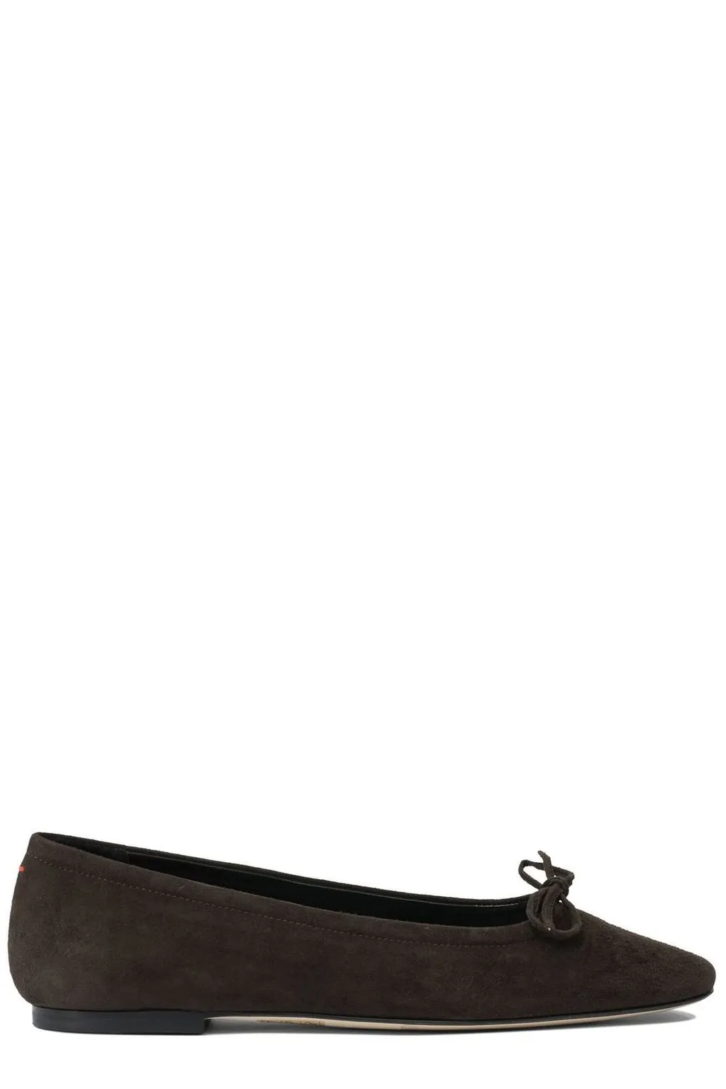 Delfina Bow-Detailed Ballet Flats