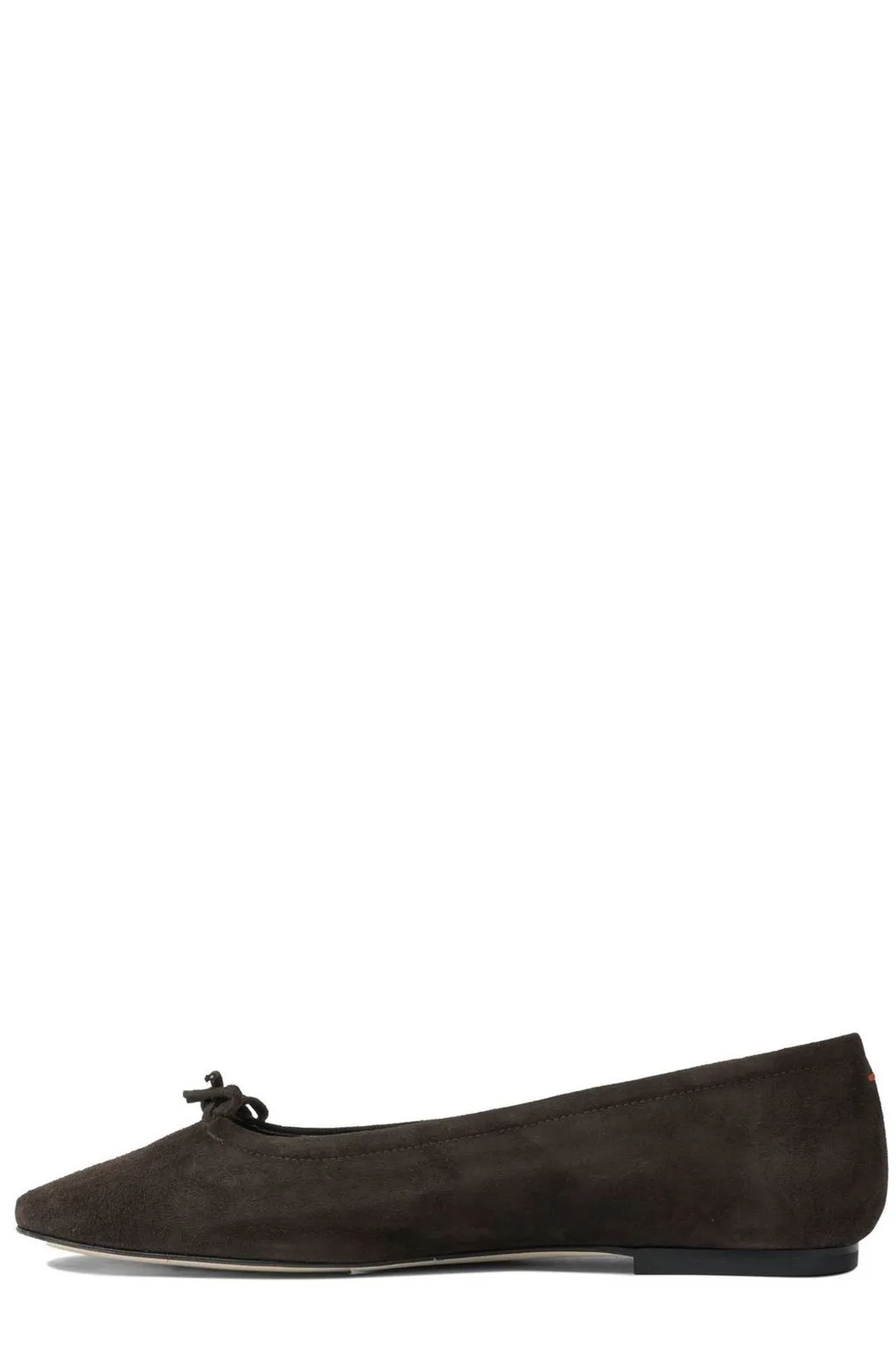 Delfina Bow-Detailed Ballet Flats