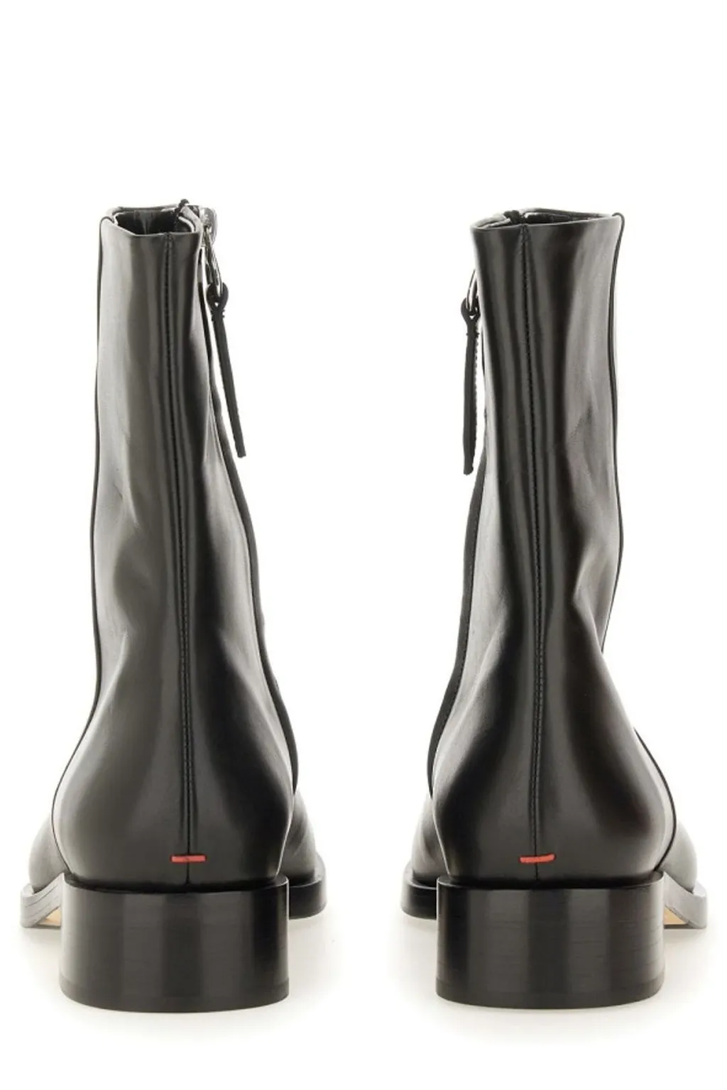 Round-Toe Chelsea Ankle Boots