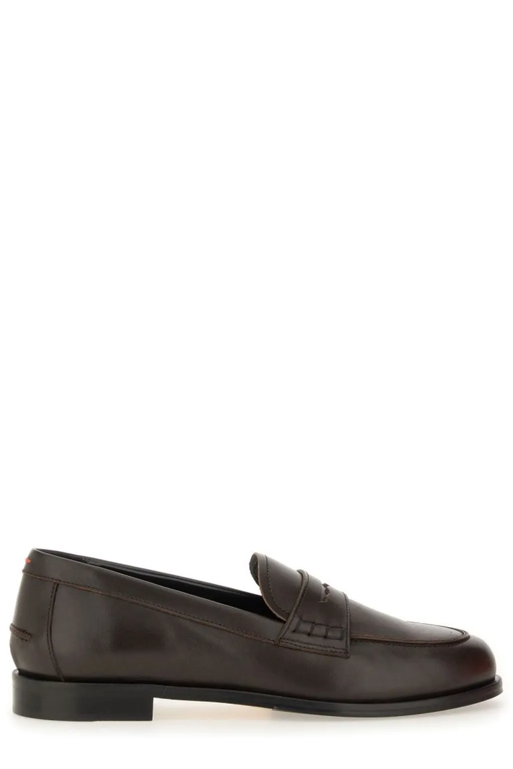 Round-Toe Slip-On Flat Shoes