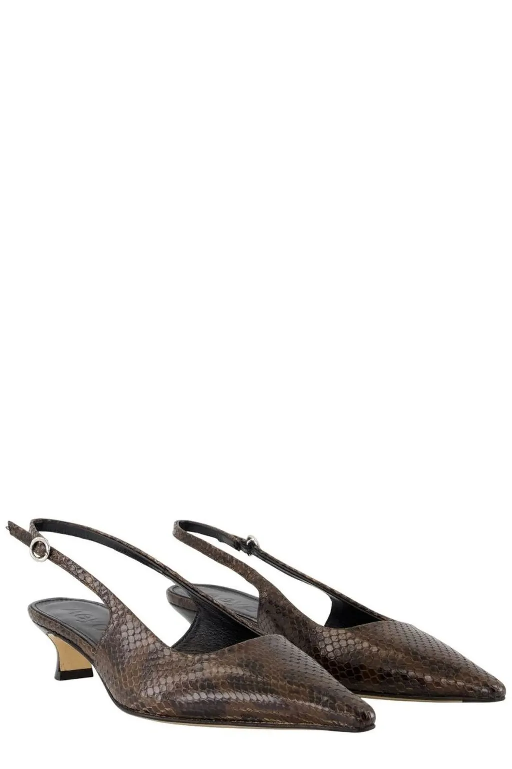 Pointed Toe Slingback Pumps