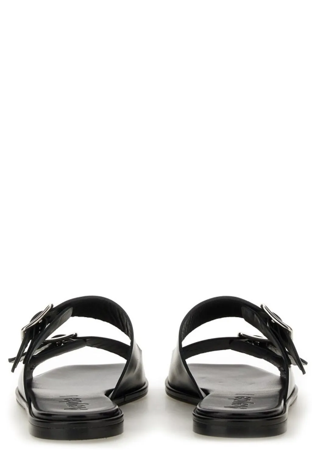 Double Buckled Open Toe Sandals