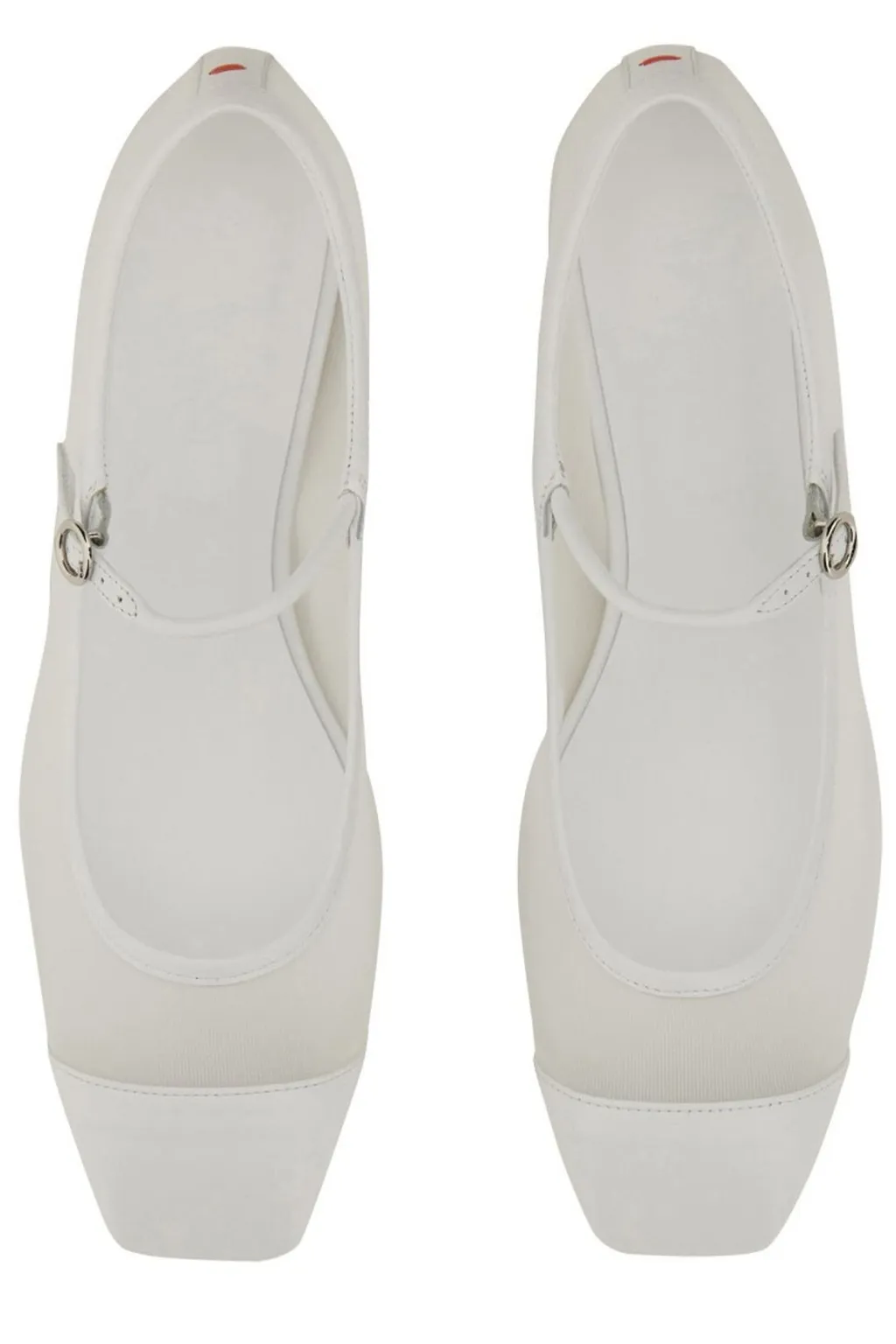 Uma Square Toe Mary Jane Flats