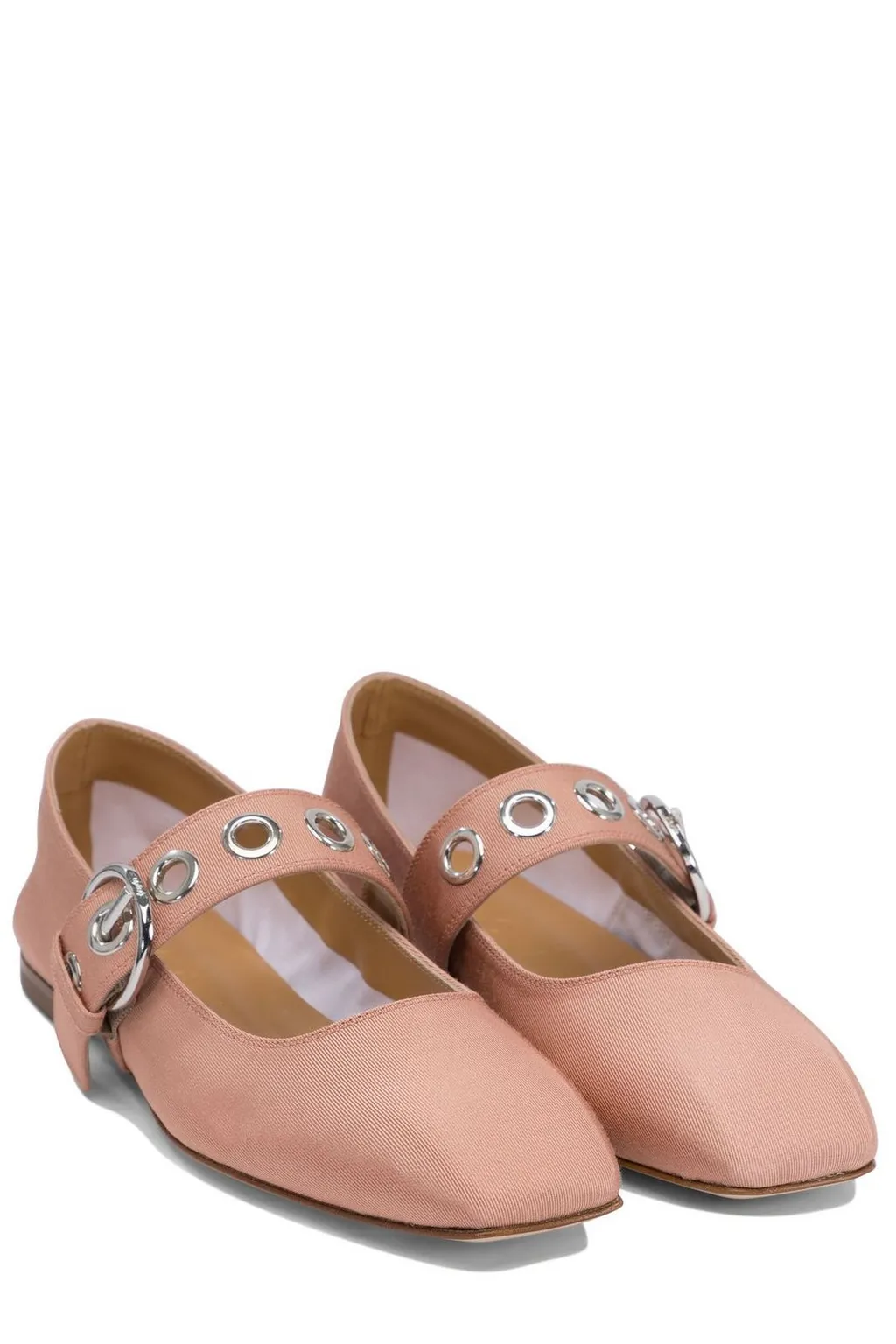 Uma Square Toe Mary Jane Flats