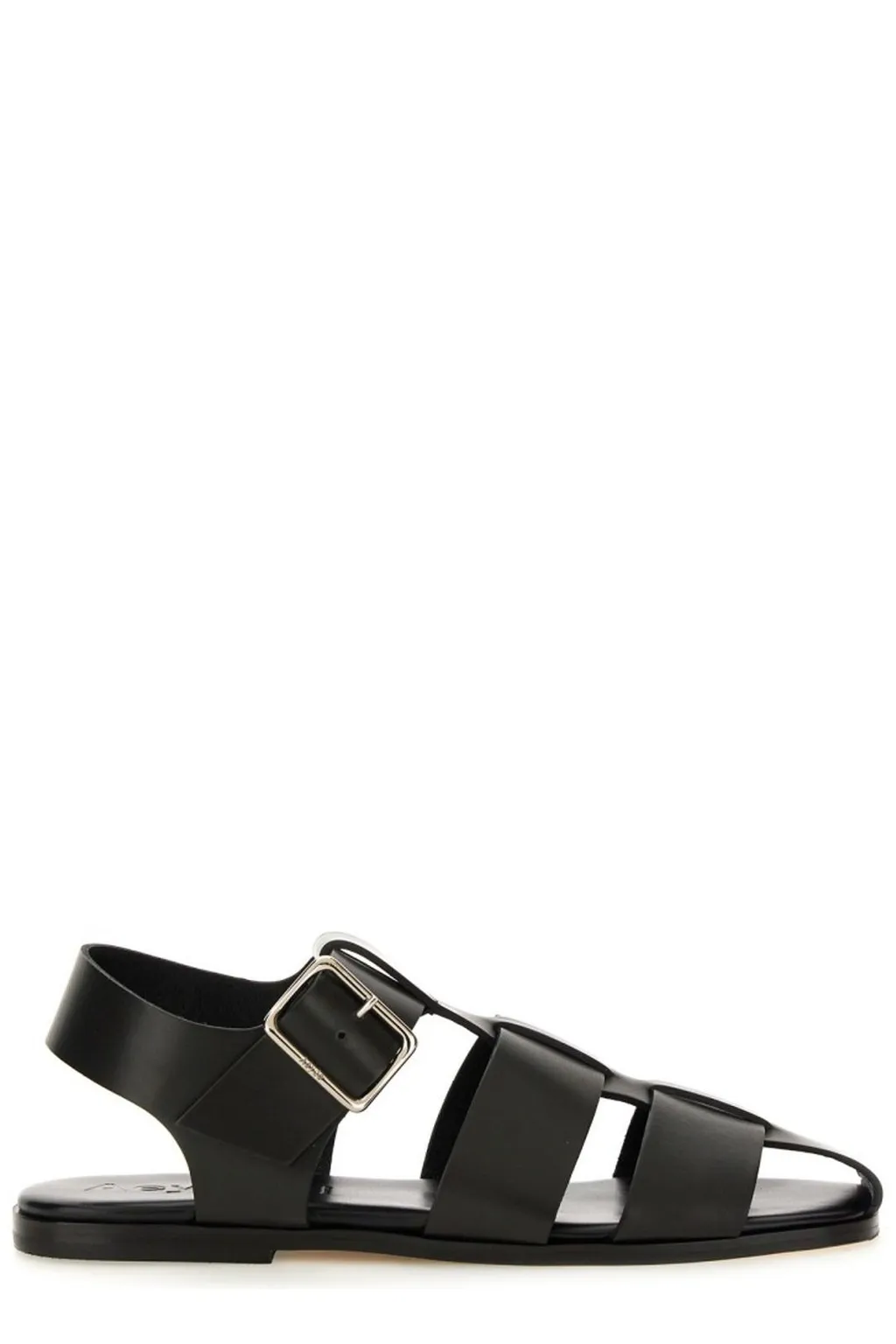 Buckle Fastened Cut Out Sandals