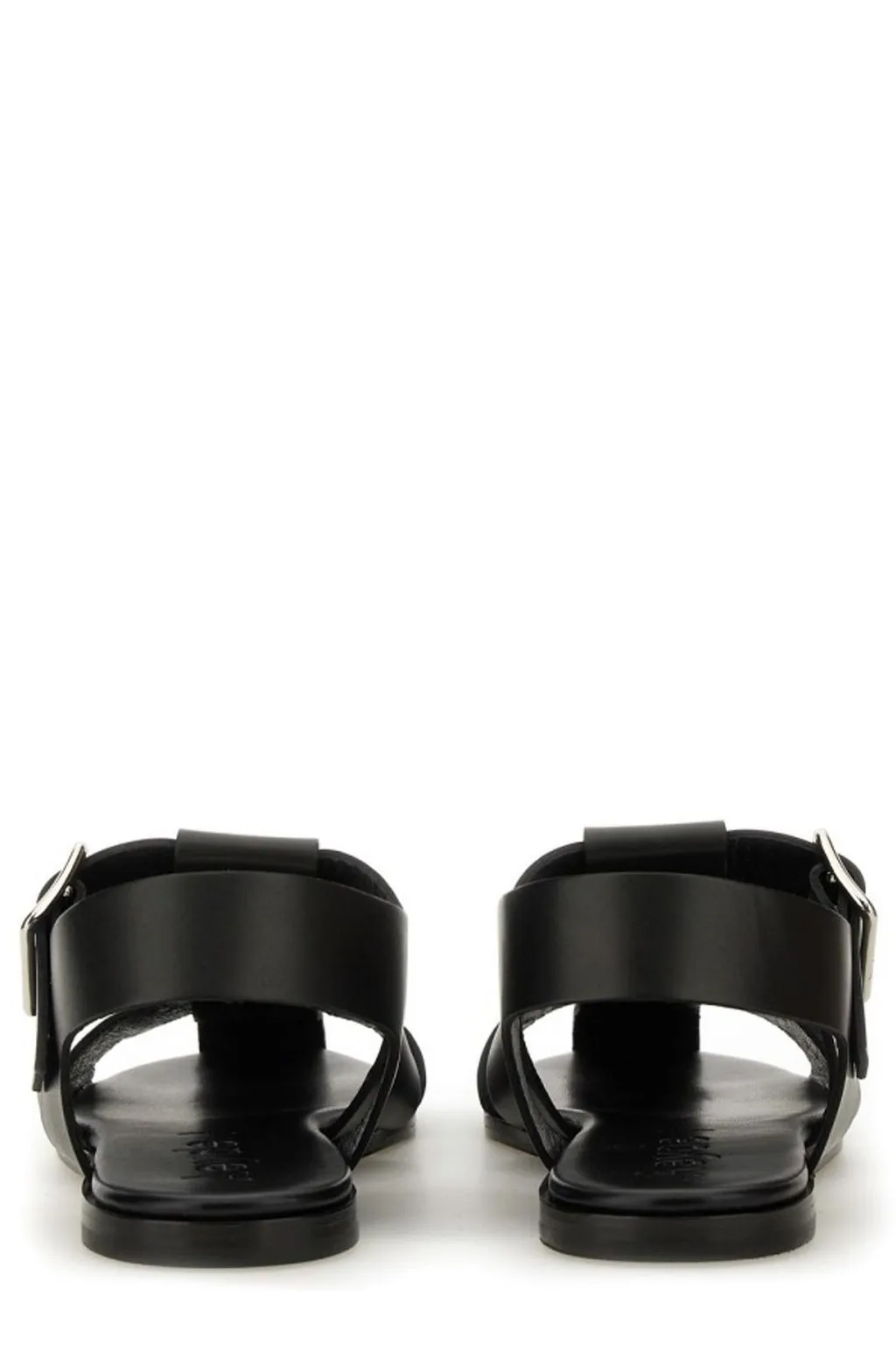 Buckle Fastened Cut Out Sandals