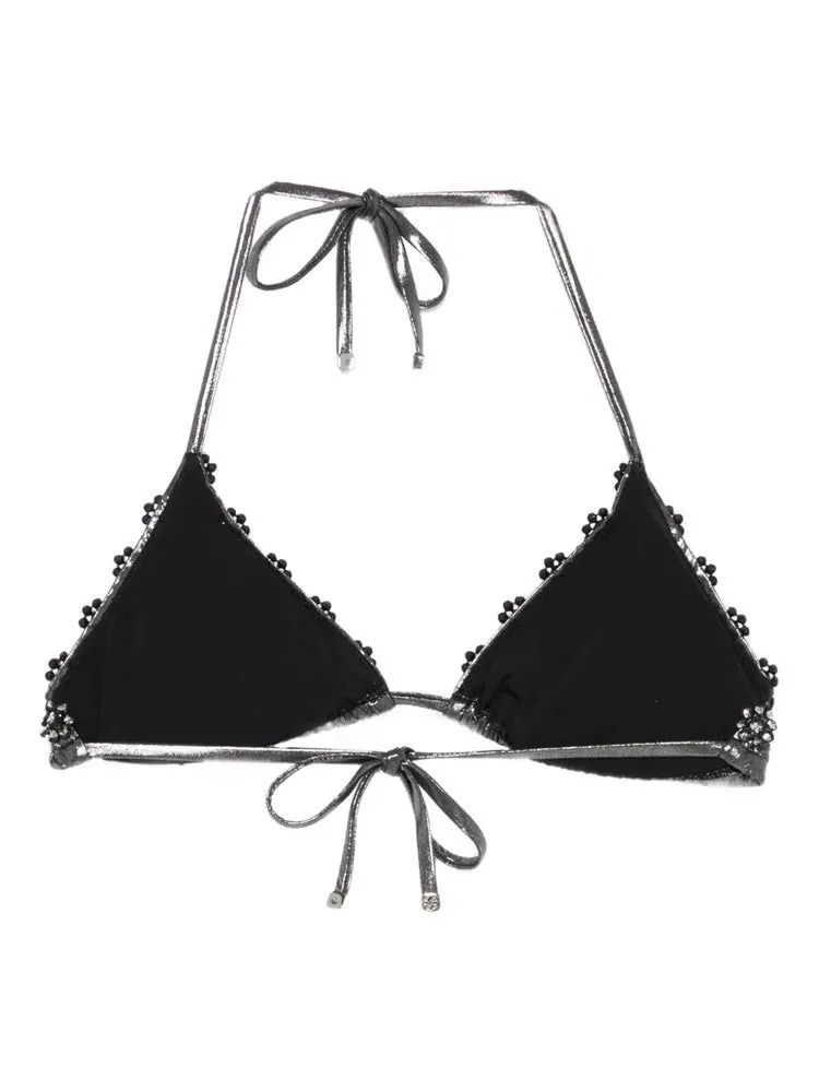 Maiya Embellished Bikini Top