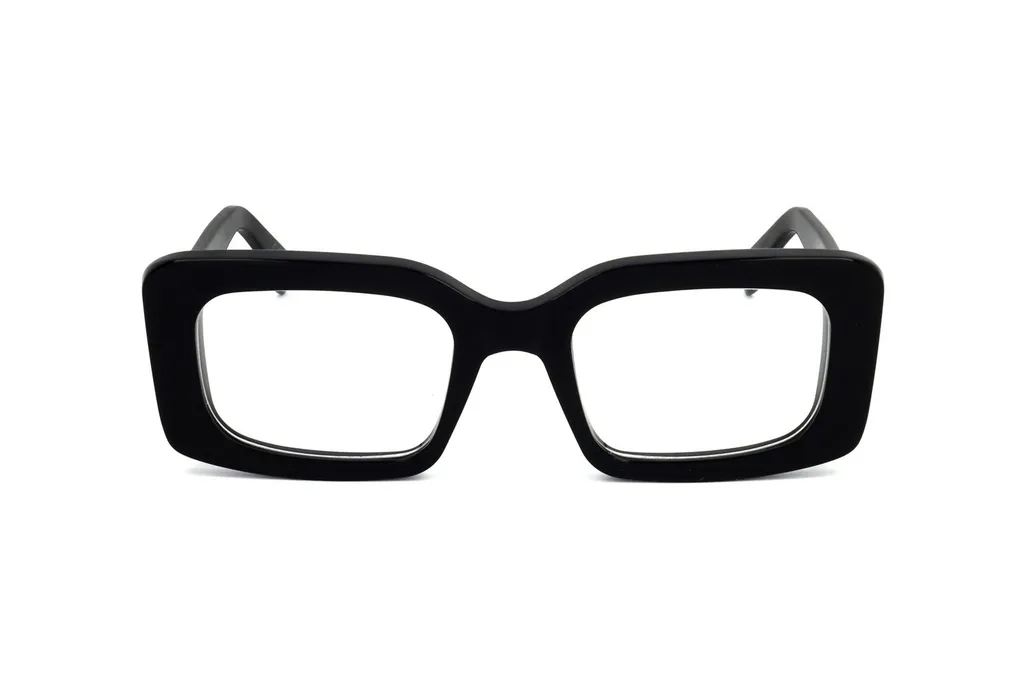 Rectangular Frame Full Rim Glasses