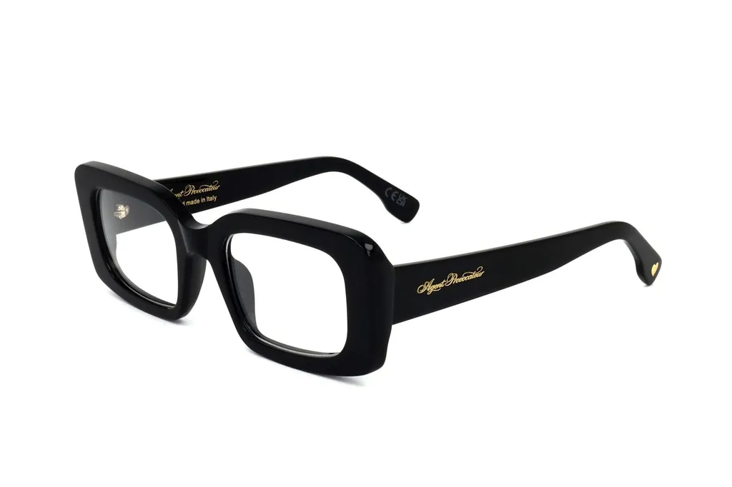 Rectangular Frame Full Rim Glasses