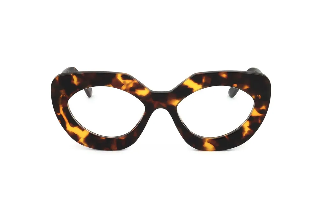 Cat Eye Frame Full Rim Glasses