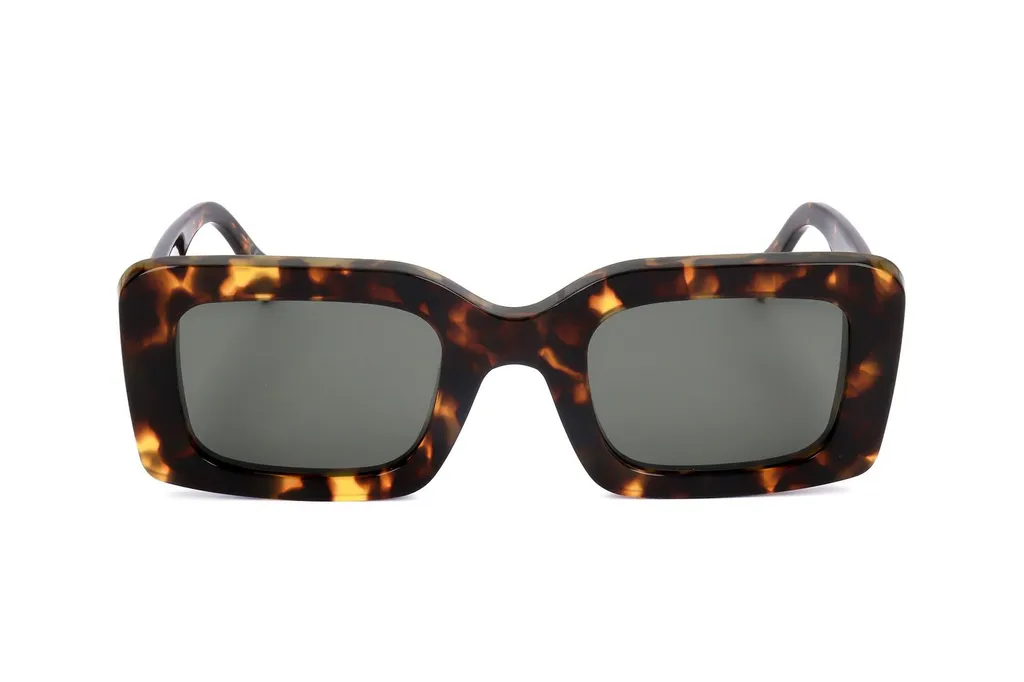 Rectangular Frame Full Rim Glasses