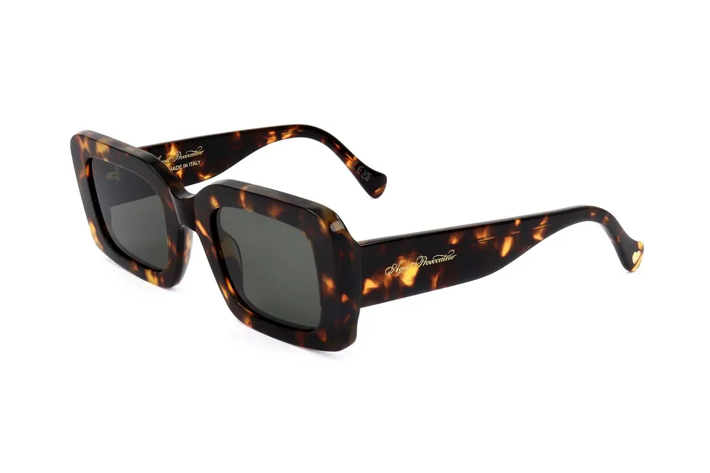 Rectangular Frame Full Rim Glasses