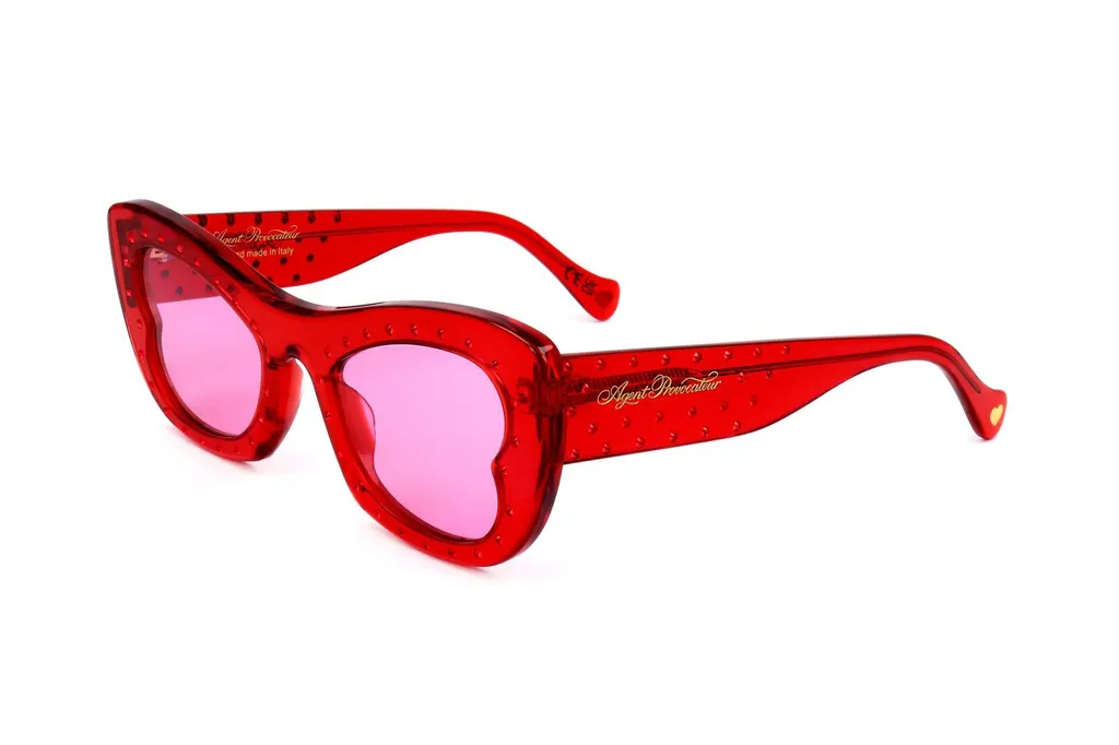 Agent Provocateur Amoree Swarovski Heart Sunglasses