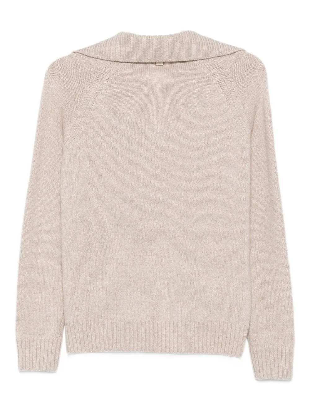 Ribbed Collar Knitwear