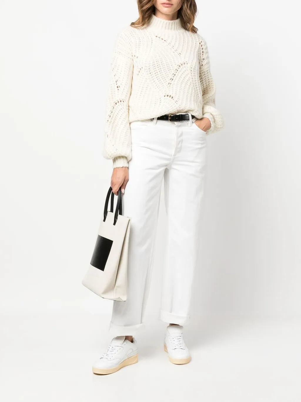 Textured Knit Pullover