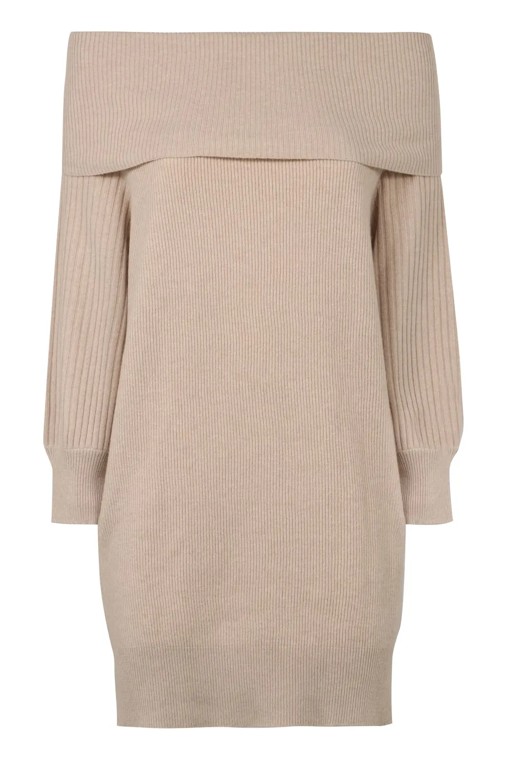 Off Shoulder Knit Sweater
