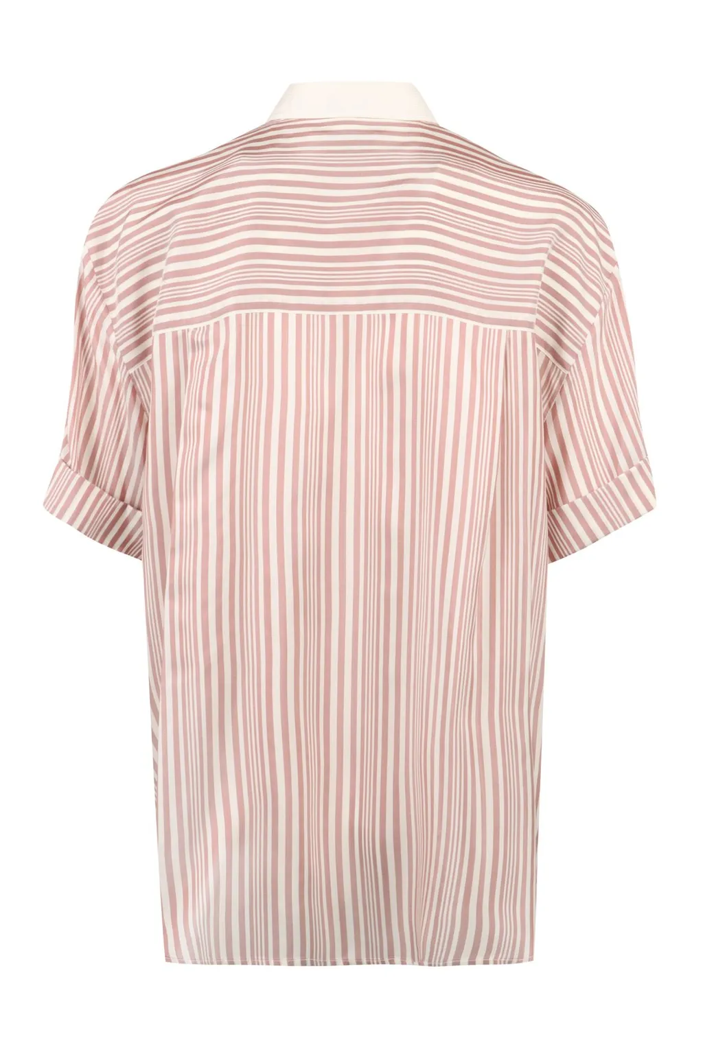 Striped Button-Up Shirt