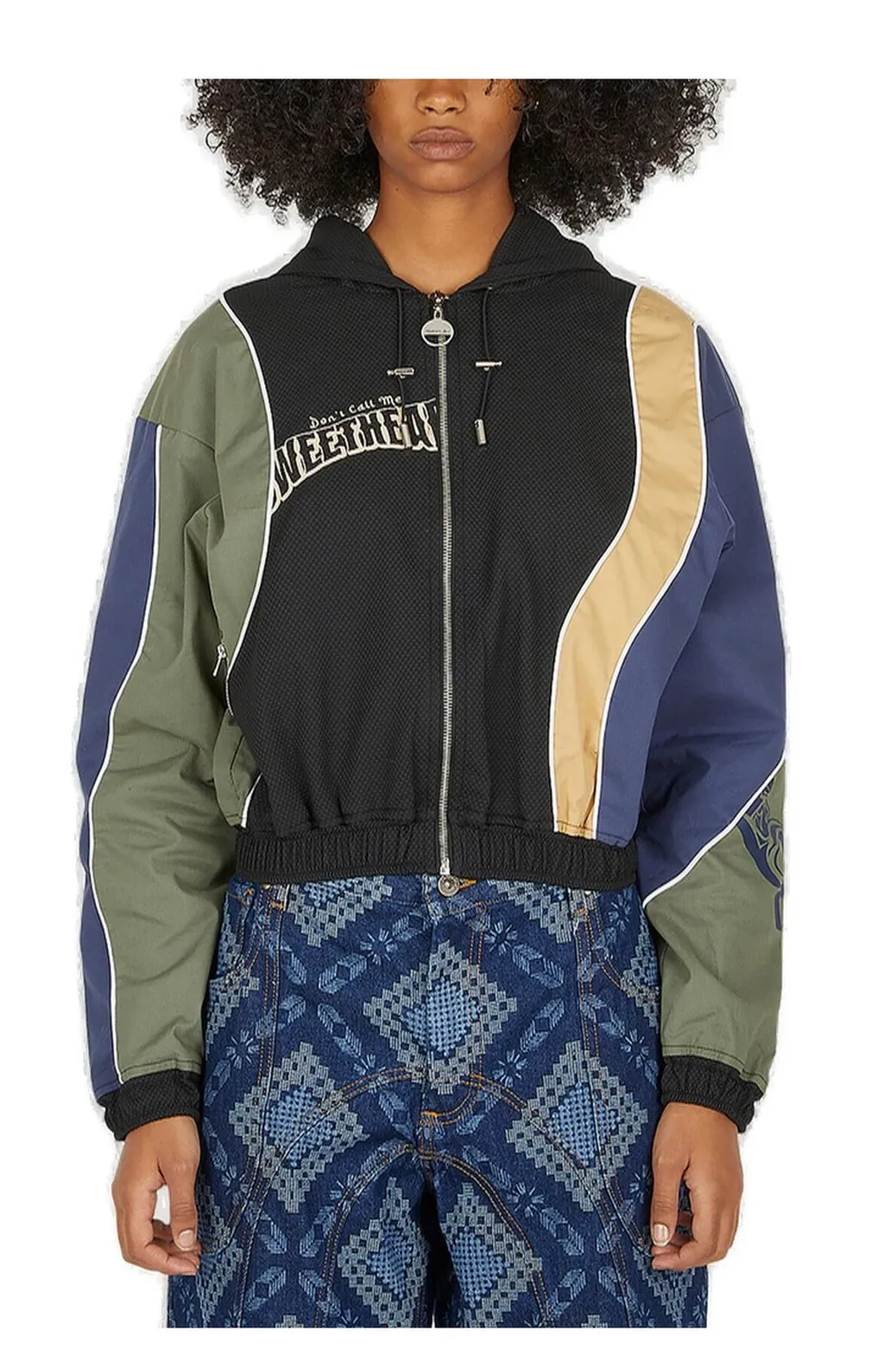 Nina Hooded Panelled Track Jacket
