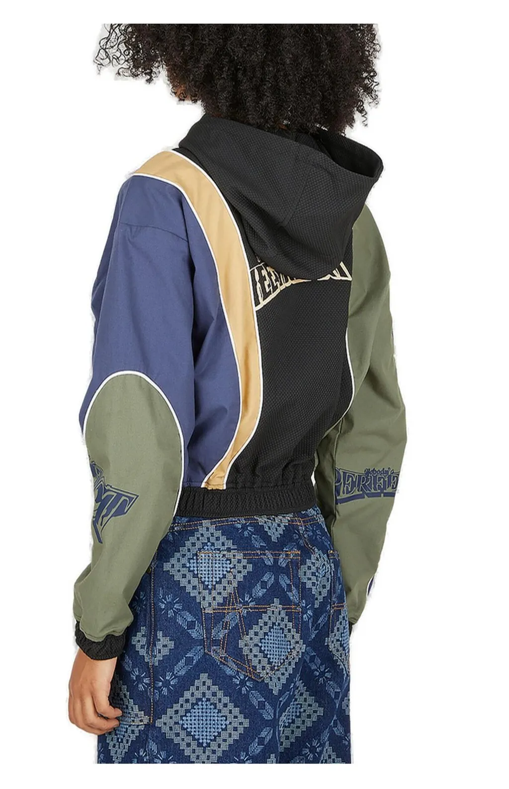Nina Hooded Panelled Track Jacket