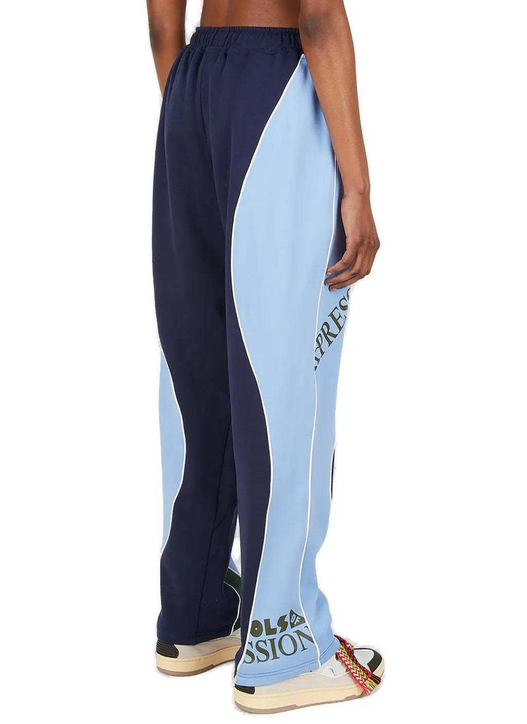 Femi Colour-Block Drawstring Track Pants