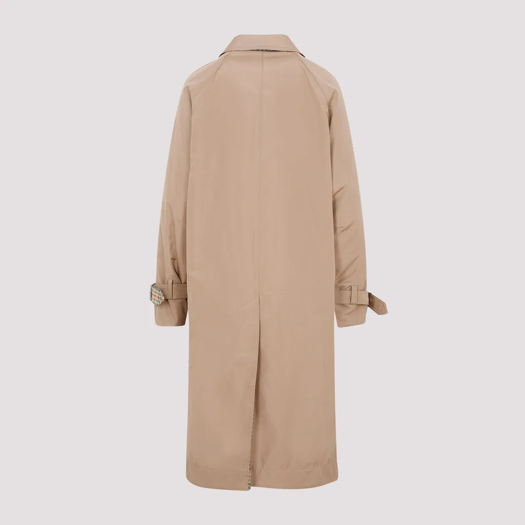 Plaid Reversible Coat