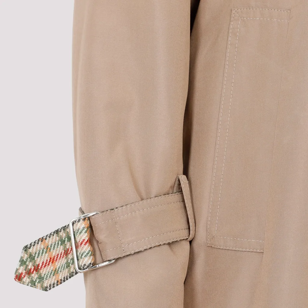 Plaid Reversible Coat