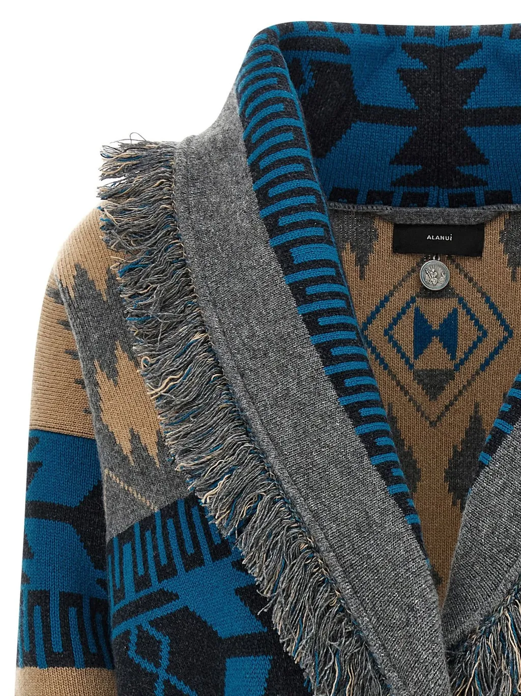 Icon Jacquard Bomber Cardigan