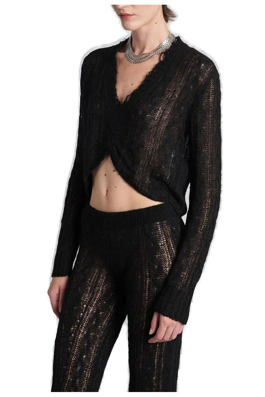 Desert Drift V-Neck Jumper