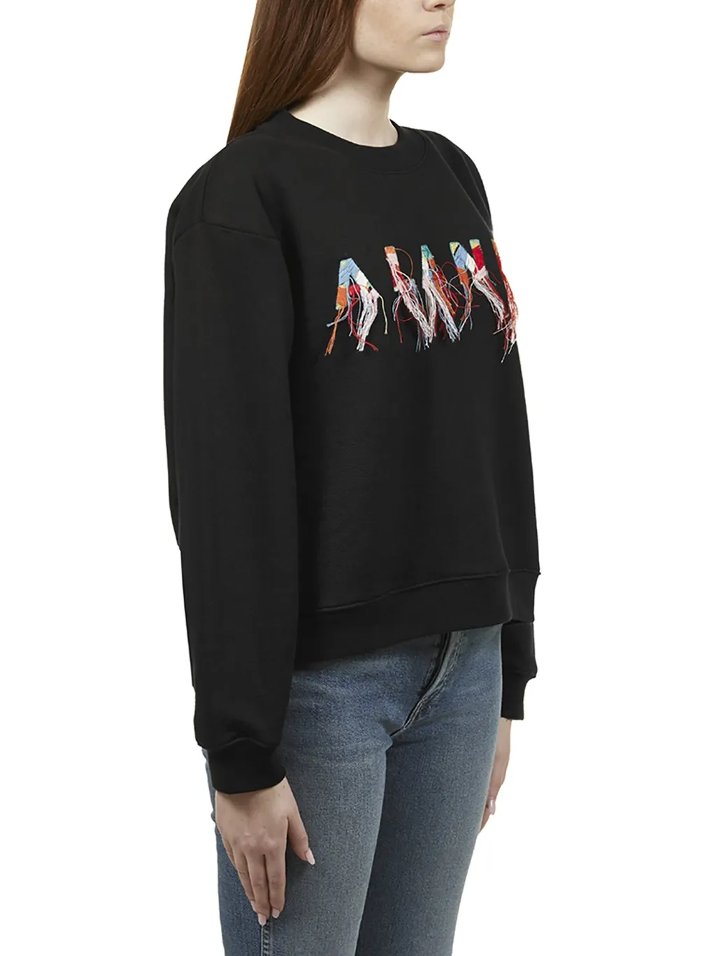 Logo Embroidered Crewneck Sweatshirt