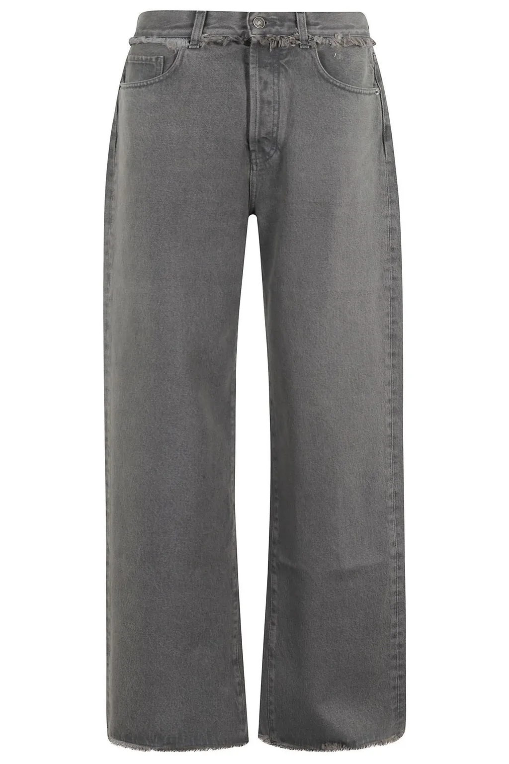 Free Horizons Raw-Edge Hem Jeans