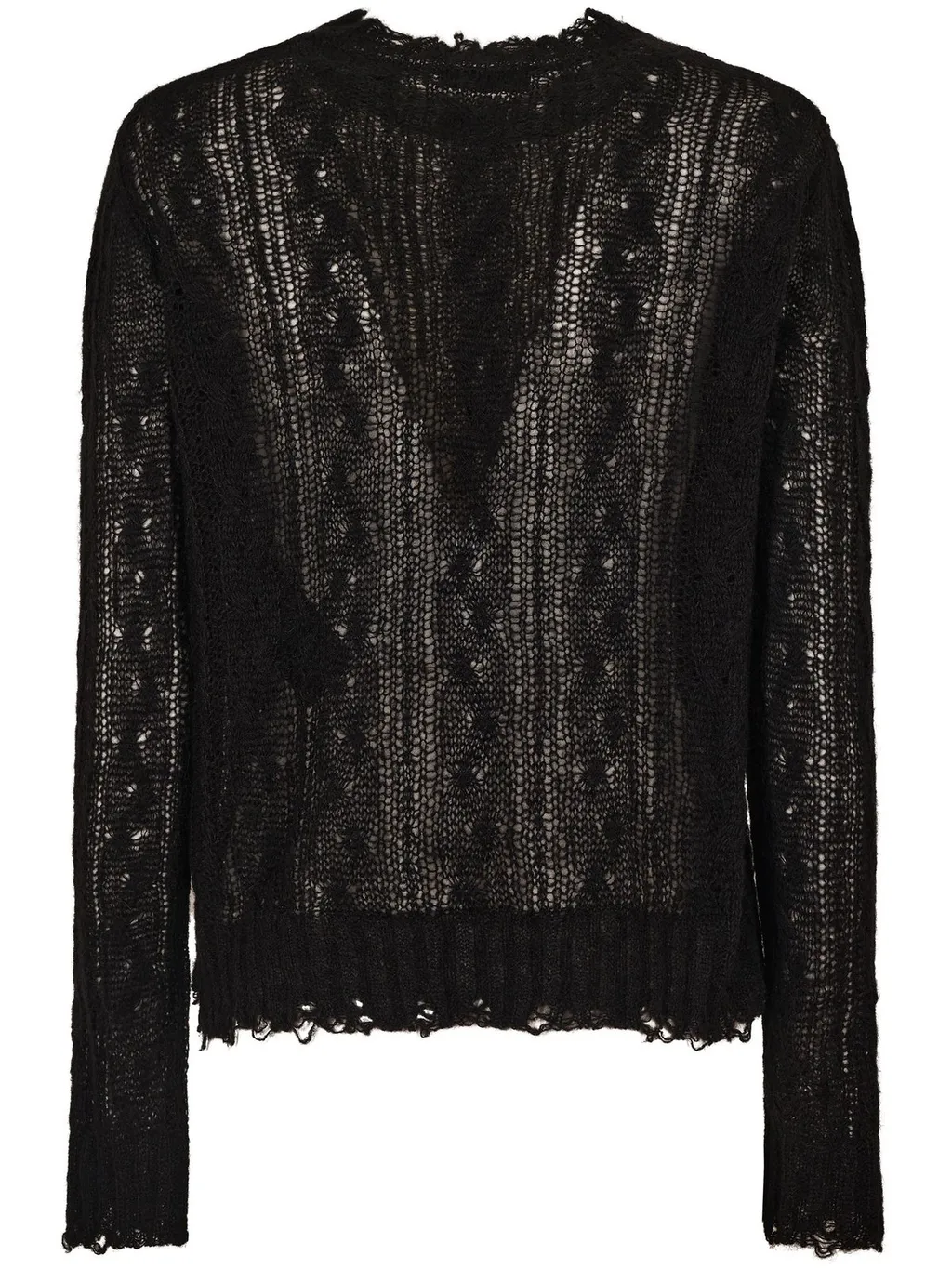 Distressed Knitted Jumper