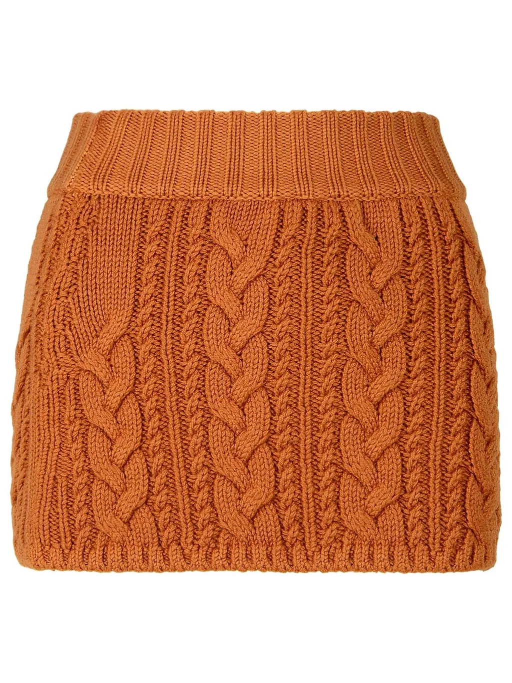 Elasticated Waistband Mini Skirt