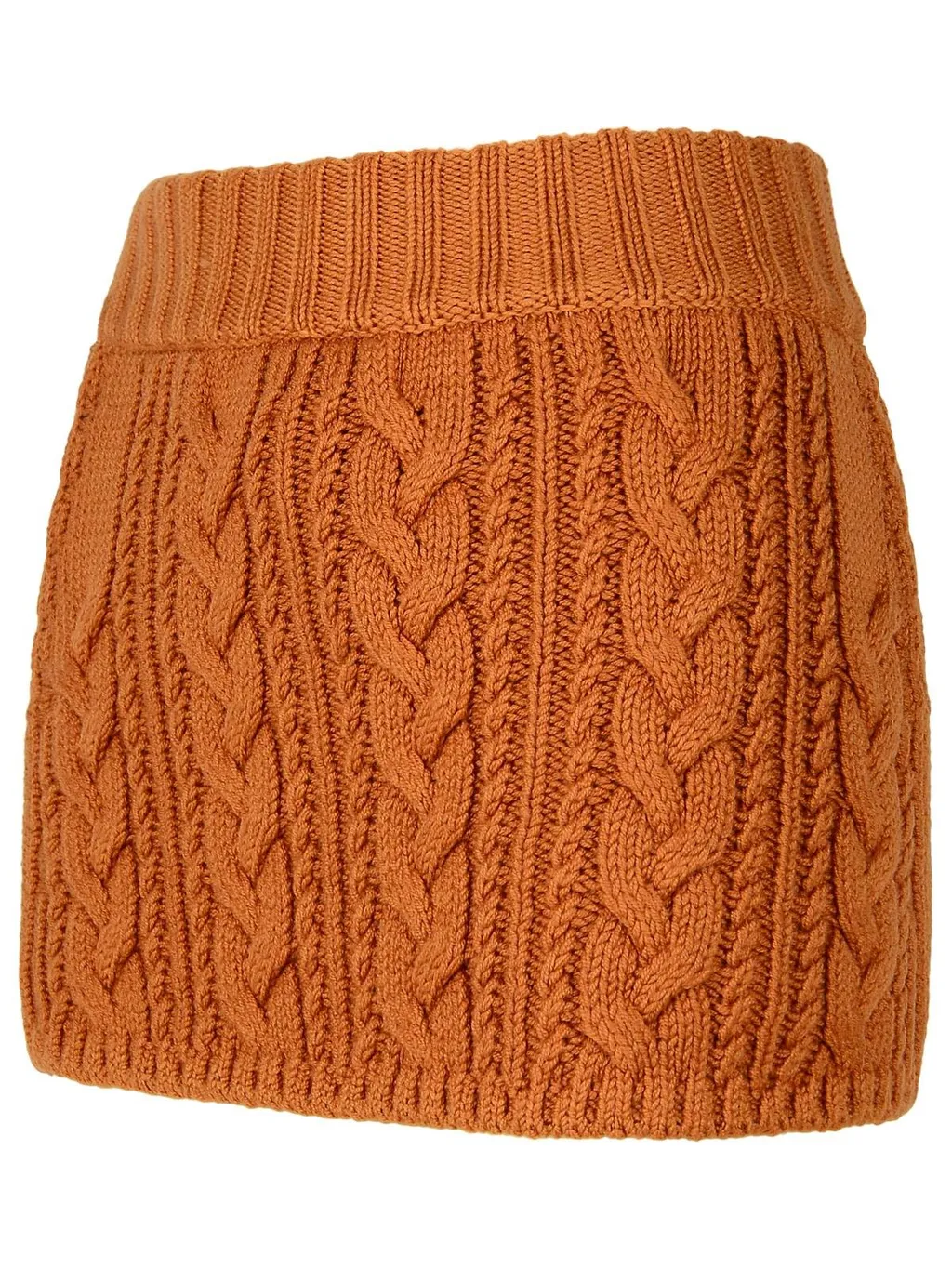 Elasticated Waistband Mini Skirt