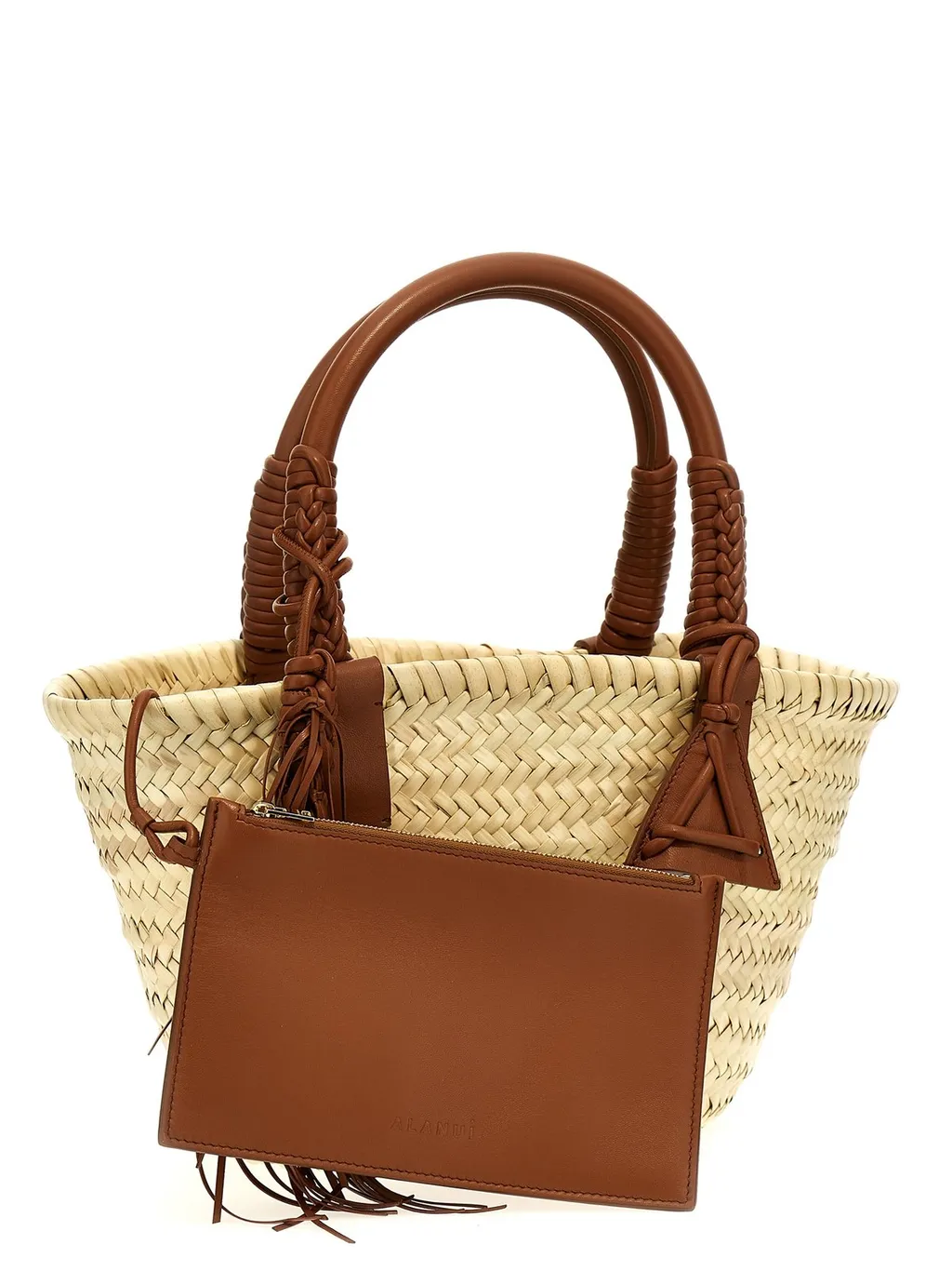 Icon Palm Leaf Small Tote Bag