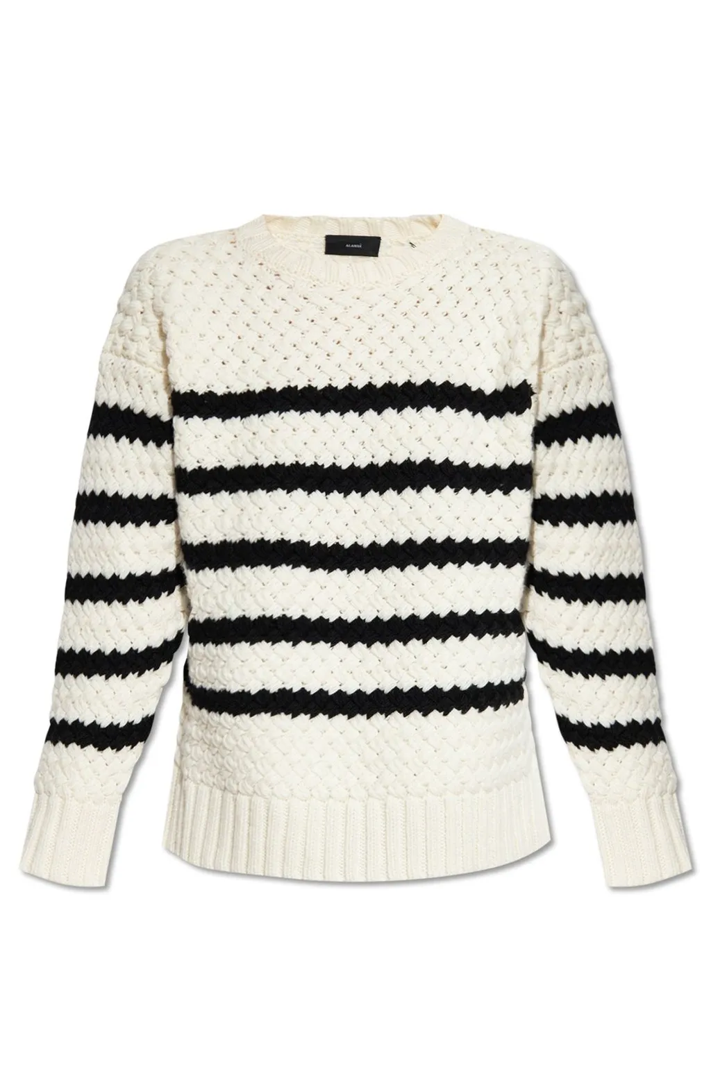 Stripe Detailed Knitted Sweater