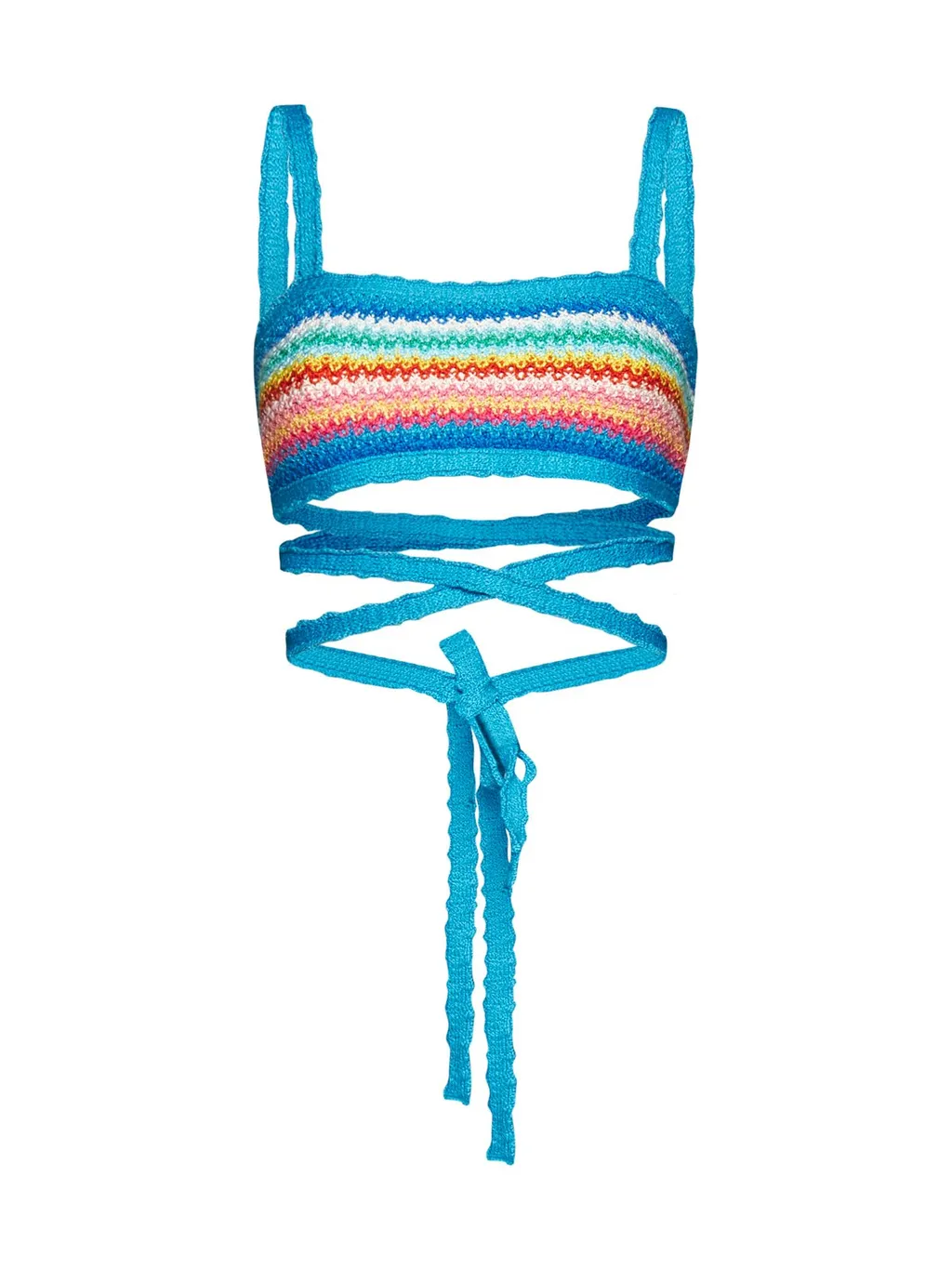 Over The Rainbow Sleeveless Knitted Top