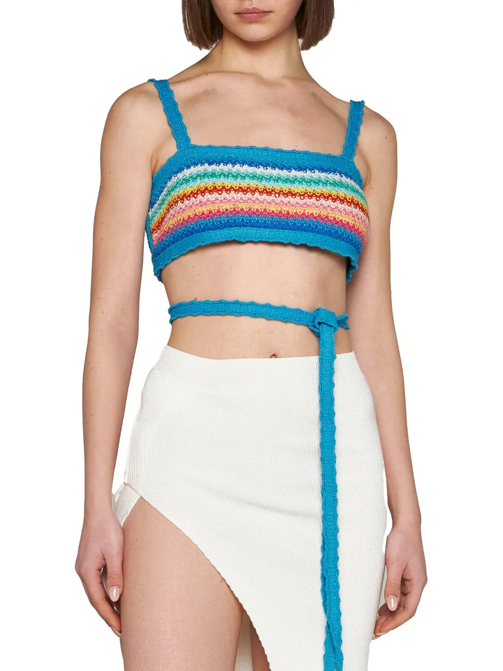 Over The Rainbow Sleeveless Knitted Top