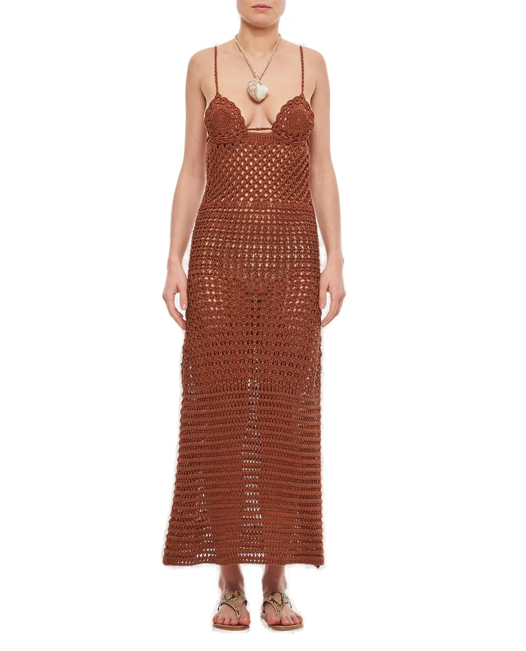 Mother Nature Crochet Sleeveless Dress