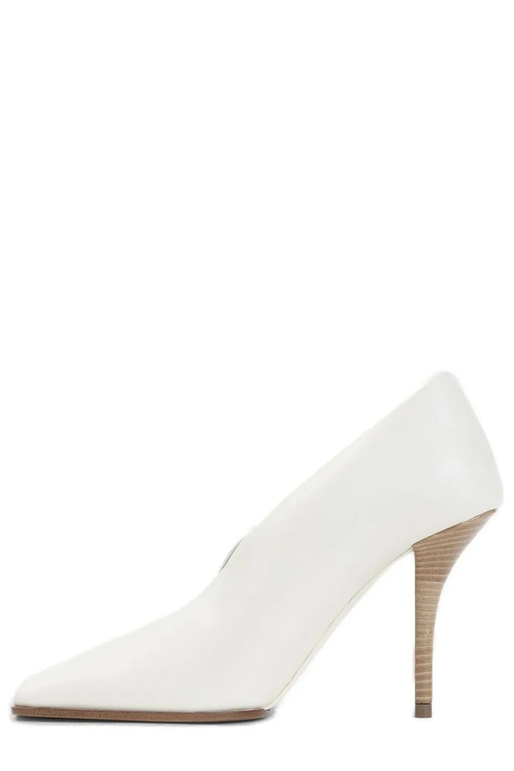 Aubergine Soft Square Pumps