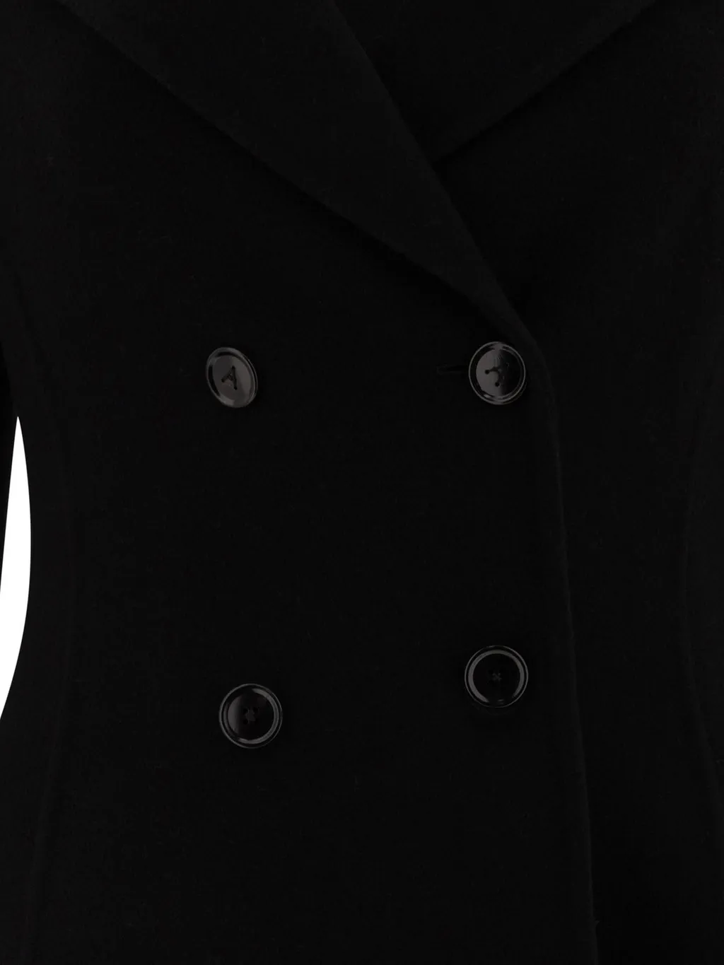 Double Breasted Long Sleeved Coat