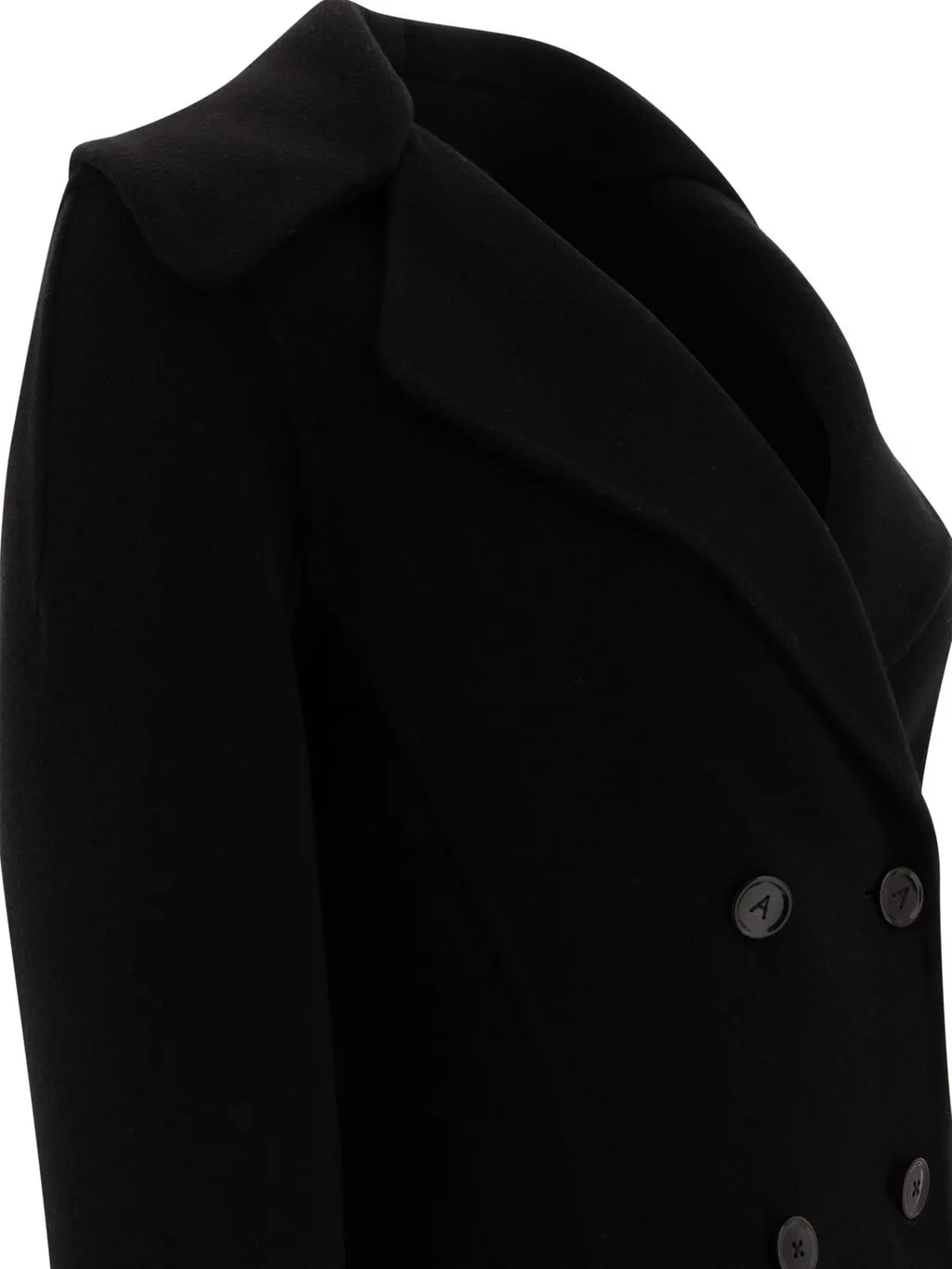 Double Breasted Long Sleeved Coat