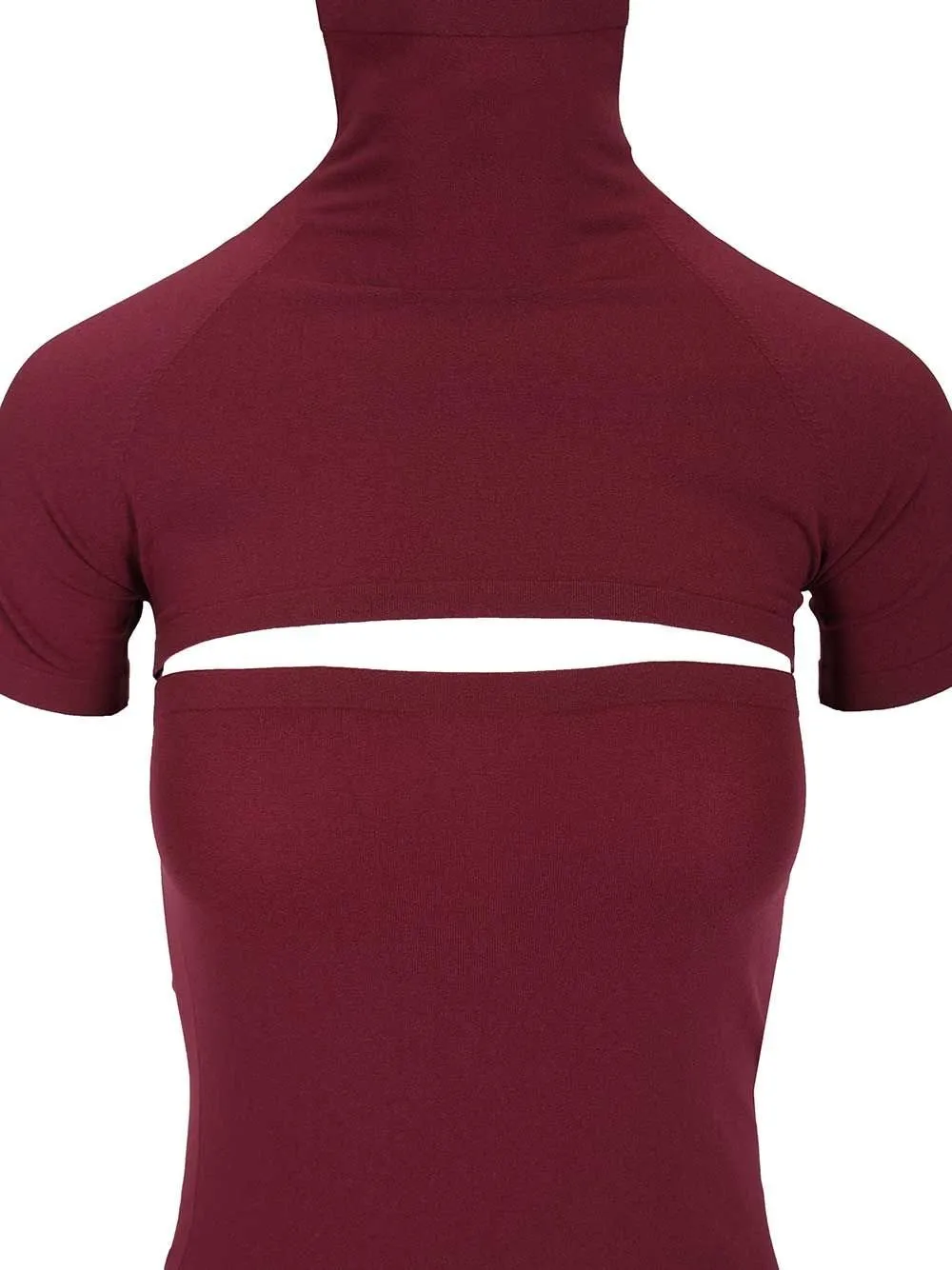 Second-Skin Knit Cut-Out Dress