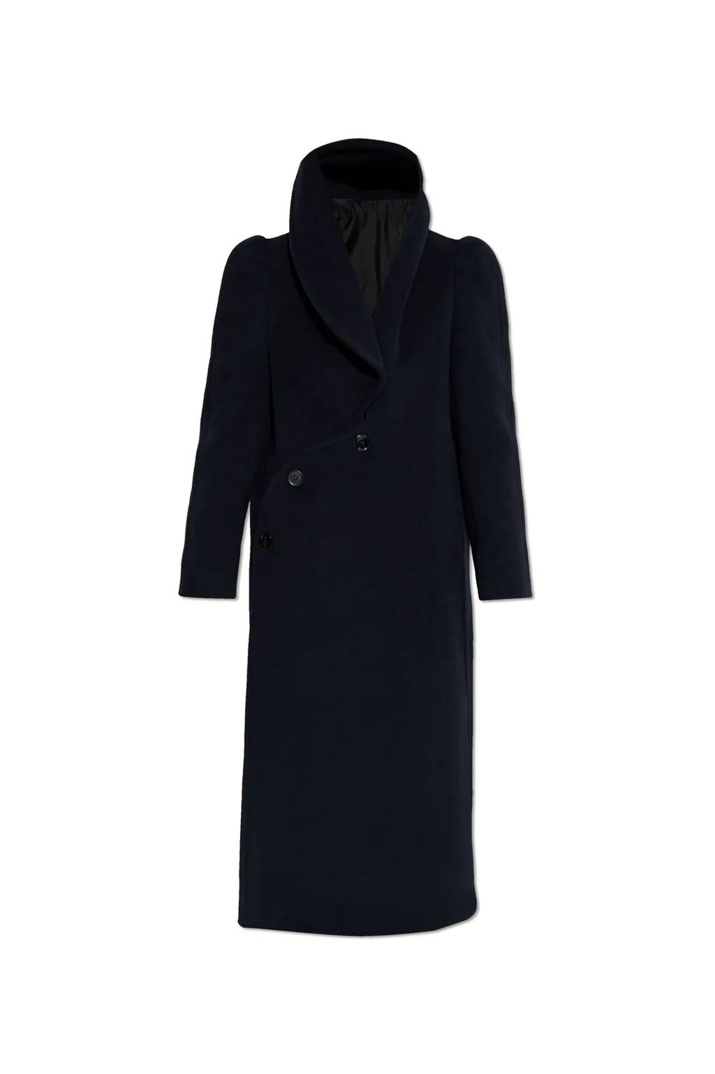 Md-Length Hooded Coat